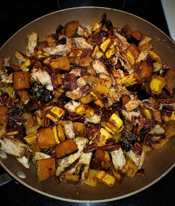 What’s For Dinner: Chicken and Squash in Brown Butter Sage Sauce